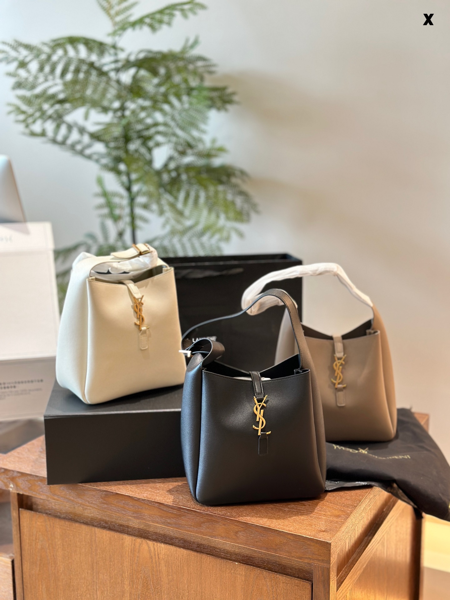 YSL hobo bucket bag