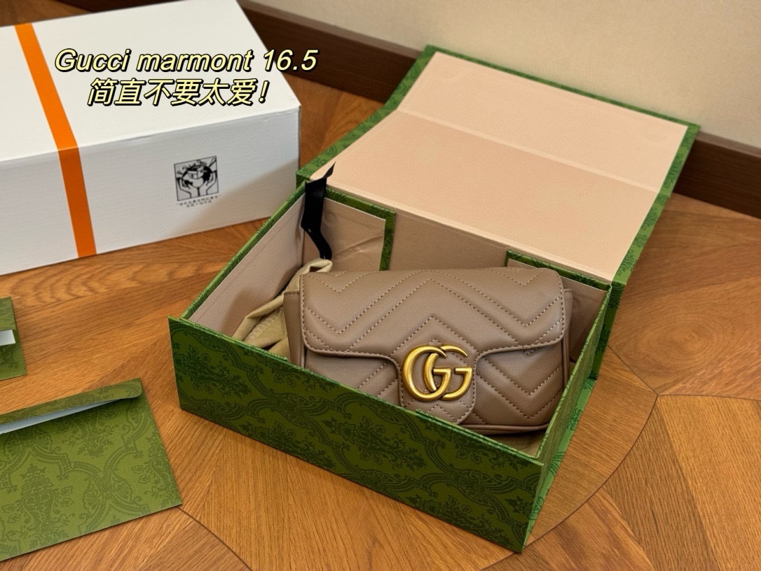 Gucci mini GG marmont 16.5/18cm