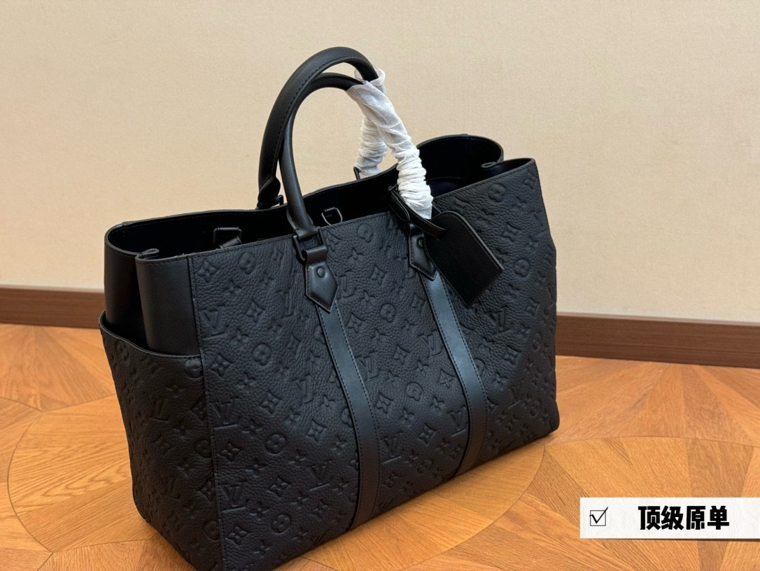 LV Louis vuitton Large Men sac plat Briefcase bag