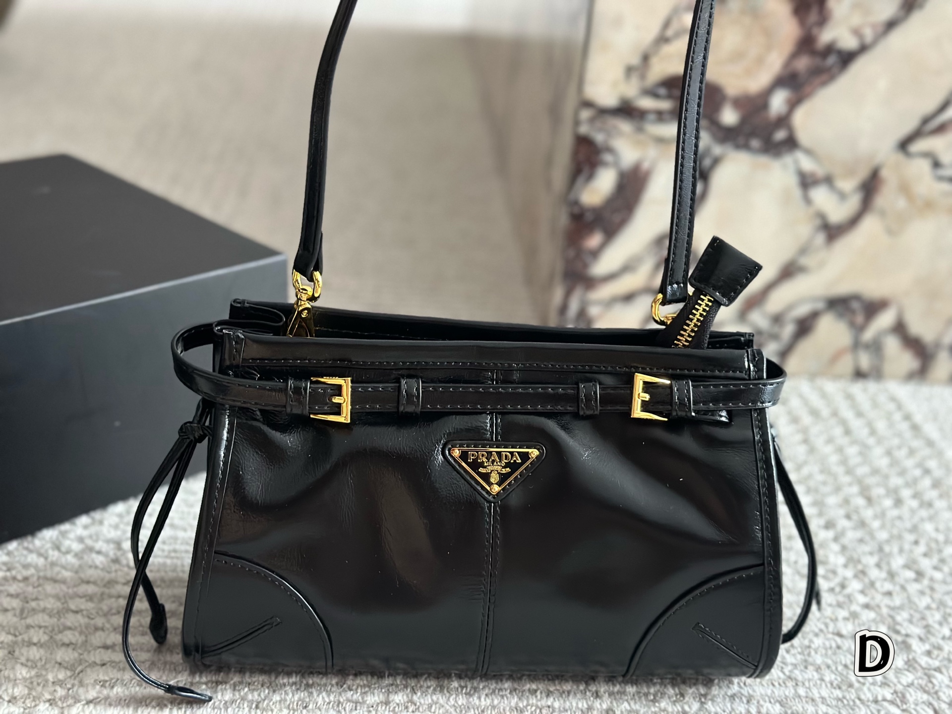 Prada SoftLux cowskin handbag